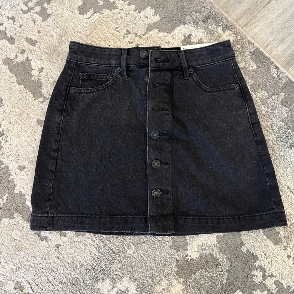 AE super high rise a line skirt